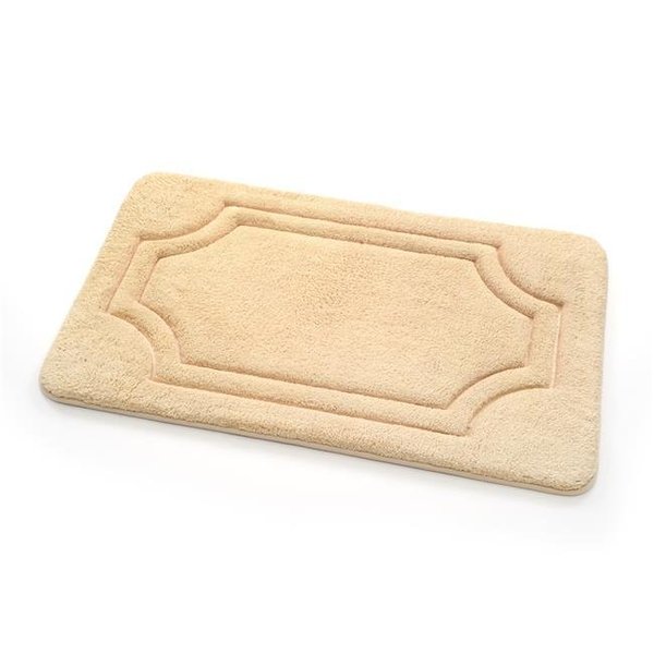 Stephan Roberts Home Stephan Roberts Home BFDM-24C725-12 17 x 24 in. Luxurious Memory Foam Bath Mat with Water Shield Technology - Biscotti Beige BFDM-24C725-12